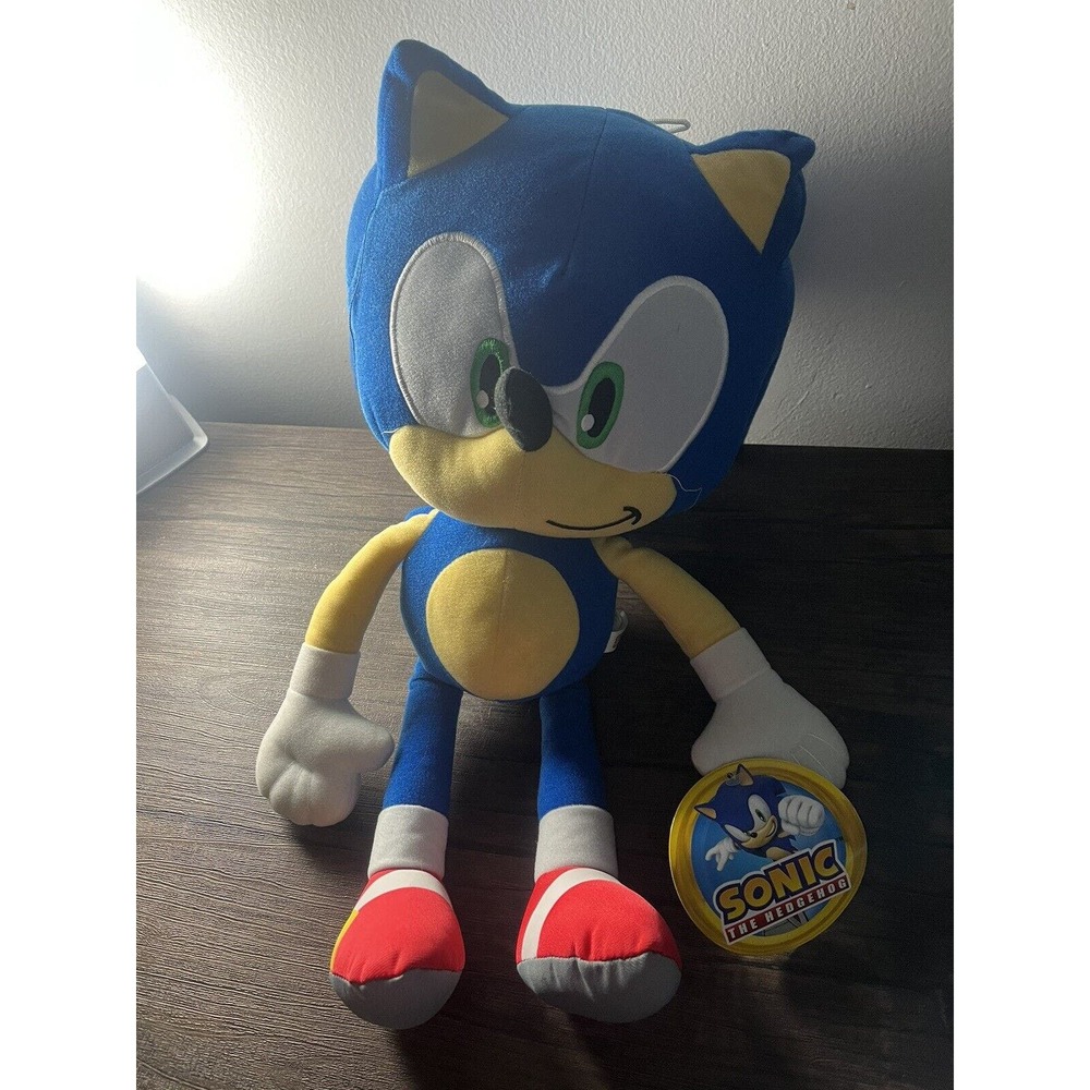SEGA Sonic The Hedgehog 18” Large Size Sonic Plush Toy Factory
